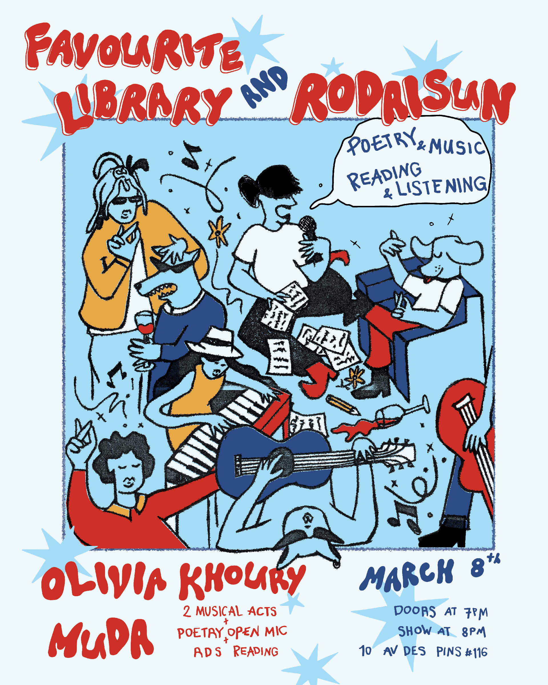 Favourite Library x Rodaisun